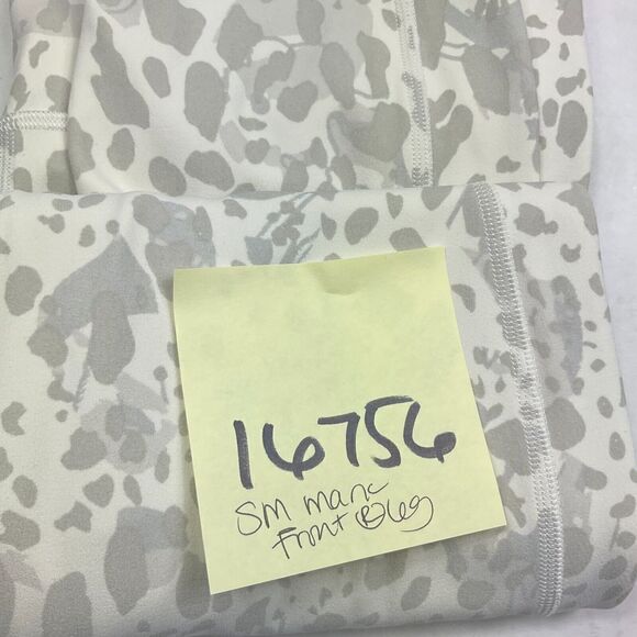 Lululemon Womens Wunder Under Cropped Leggings Printed High Rise Pull On Size 6 - Picture 11 of 12